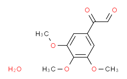 CAS No. 150114-69-5, 2-oxo-2-(3,4,5-trimethoxyphenyl)acetaldehyde hydrate