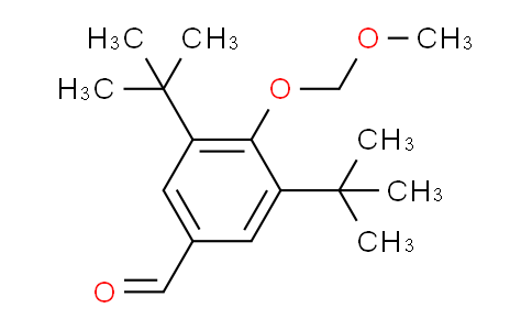 CAS No. 151166-75-5, 3,5-ditert-butyl-4-(methoxymethoxy)benzaldehyde