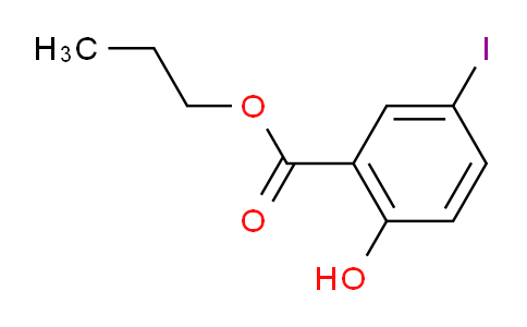 CAS No. 15125-86-7, 2-hydroxy-5-iodobenzoic acid propyl ester