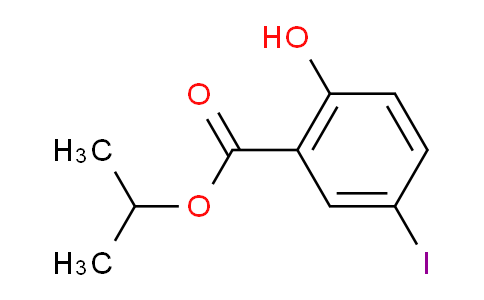 CAS No. 15125-87-8, Isopropyl 2-hydroxy-5-iodobenzoate