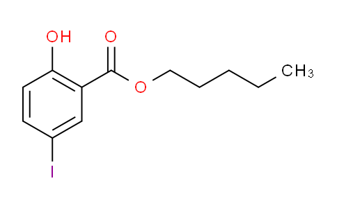 CAS No. 15125-91-4, Pentyl 2-hydroxy-5-iodobenzoate