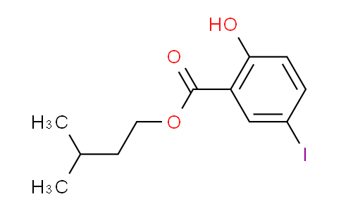 CAS No. 15125-92-5, Isopentyl 2-hydroxy-5-iodobenzoate