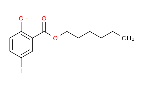 15125-93-6 | Hexyl 2-hydroxy-5-iodobenzoate