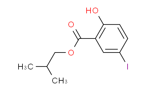 CAS No. 15206-70-9, Isobutyl 2-hydroxy-5-iodobenzoate