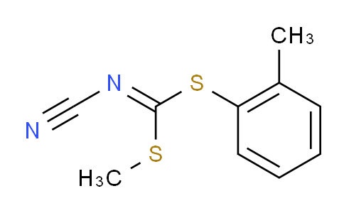 CAS No. 152381-92-5, Methyl o-tolyl cyanocarbonimidodithioate