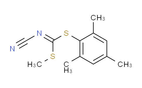 CAS No. 152382-32-6, Mesityl methyl (E)-cyanocarbonimidodithioate