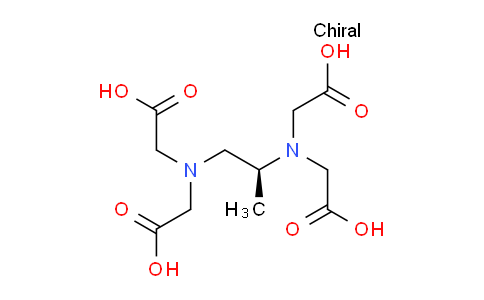 CAS No. 15250-41-6, (S)-1,2-Diaminopropane-N,N,N',N'-tetraacetic acid