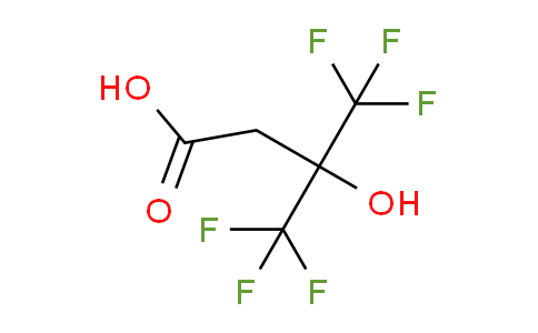 CAS No. 1547-36-0, 4,4,4-Trifluoro-3-hydroxy-3-(trifluoromethyl)butanoic acid