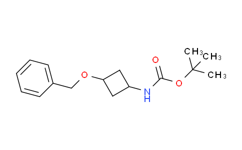 CAS No. 154748-62-6, tert-butyl 3-(benzyloxy)cyclobutylcarbamate