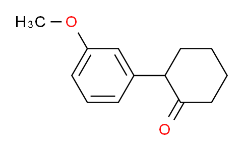CAS No. 15547-89-4, 2-(3-Methoxyphenyl)cyclohexanone