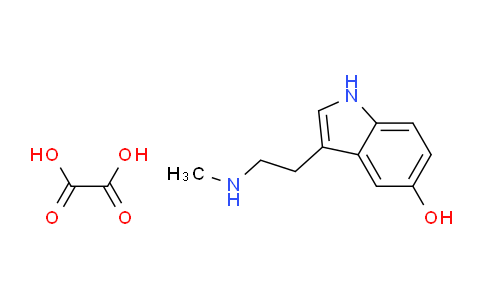 CAS No. 15558-50-6, 3-(2-(Methylamino)ethyl)-1H-indol-5-ol oxalate