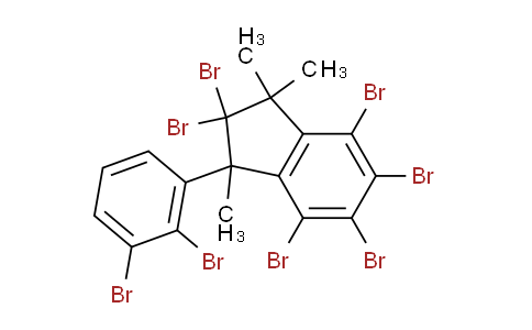 CAS No. 155613-93-7, Octabromo-2,3-dihydro-1,1,3-trimethyl-3-phenyl-1H-indene