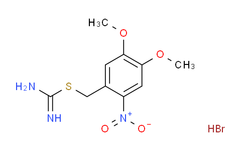 CAS No. 155614-05-4, S-(4,5-Dimethoxy-2-nitrobenzyl)isothiouronium bromide