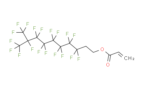 CAS No. 15577-26-1, 2-Propenoic acid [3,3,4,4,5,5,6,6,7,7,8,8,9,10,10,10-hexadecafluoro-9-(trifluoromethyl)decyl] ester