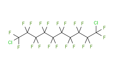 CAS No. 156186-28-6, 1,10-dichloro-1,1,2,2,3,3,4,4,5,5,6,6,7,7,8,8,9,9,10,10-eicosafluorodecane