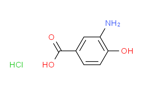 CAS No. 1571-65-9, 3-Amino-4-hydroxybenzoic acid hydrochloride