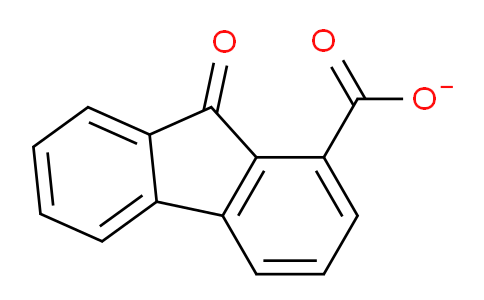 CAS No. 1573-92-8, 9-oxo-1-fluorenecarboxylate