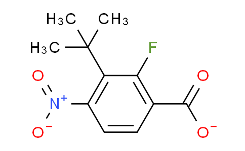 CAS No. 157665-46-8, 3-tert-butyl-2-fluoro-4-nitrobenzoate