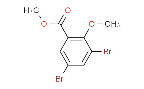 CAS No. 15790-59-7, Methyl 3,5-dibromo-2-methoxybenzoate
