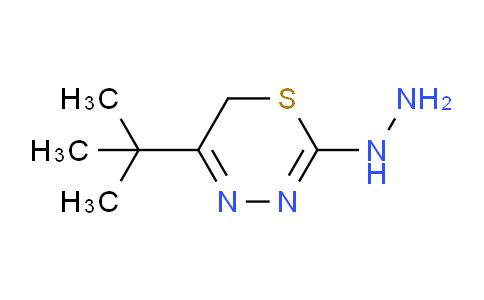 CAS No. 158035-17-7, 5-(Tert-butyl)-2-hydrazinyl-6H-1,3,4-thiadiazine