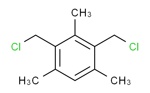 CAS No. 1585-17-7, 2,4-Bis(chloromethyl)-1,3,5-trimethylbenzene