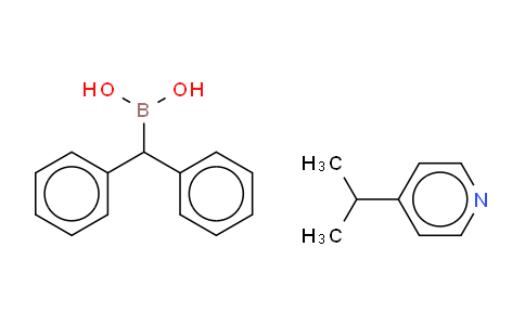 CAS No. 159565-88-5, Benzhydrylboronic acid,4-propan-2-ylpyridine