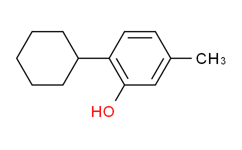 CAS No. 1596-13-0, 2- Cyclohexyl-5-methylphenol