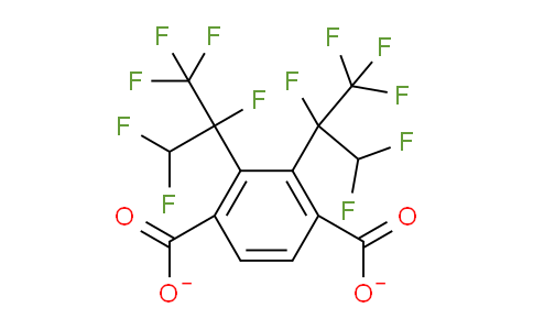 CAS No. 159852-53-6, 2,3-Bis(1,1,1,2,3,3-hexafluoropropan-2-yl)terephthalate