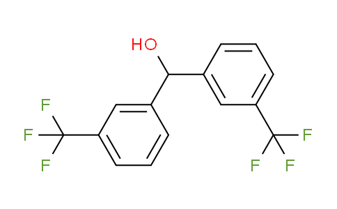 CAS No. 1598-89-6, Bis(3-(trifluoromethyl)phenyl)methanol