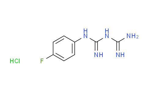 CAS No. 16018-83-0, 1-(4-Fluorophenyl)biguanide hydrochloride