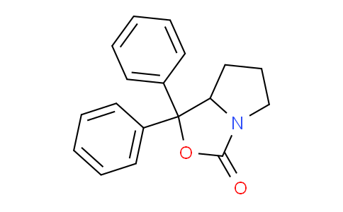 CAS No. 160424-29-3, 1,1-Diphenyl-5,6,7,7a-tetrahydropyrrolo[1,2-c][1,3]oxazol-3-one