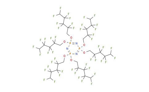 CAS No. 16059-16-8, Hexakis(1h,1h,5h-octafluoropentoxy)phosphazine