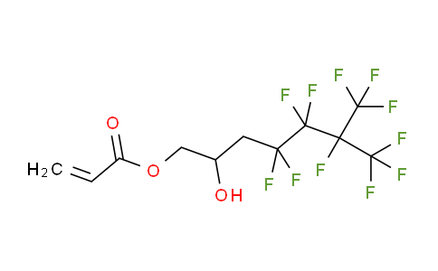 CAS No. 16083-76-4, [4,4,5,5,6,7,7,7-octafluoro-2-hydroxy-6-(trifluoromethyl)heptyl] prop-2-enoate