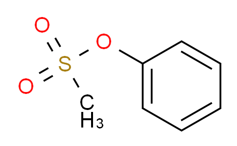 CAS No. 16156-59-5, Phenyl methanesulfonate