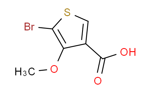 CAS No. 162848-23-9, 5-Bromo-4-methoxythiophene-3-carboxylic acid