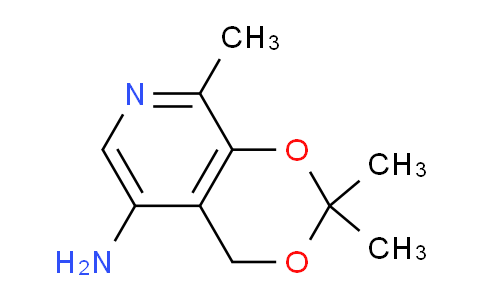 CAS No. 16331-45-6, 2,2,8-trimethyl-4H-[1,3]dioxino[4,5-c]pyridin-5-amine