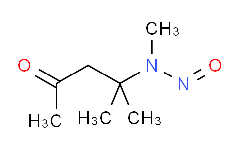 CAS No. 16339-21-2, 4-Methyl-4-(methylnitrosoamino)-2-pentanone