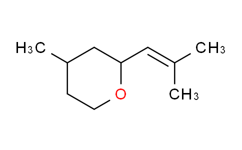 CAS No. 16409-43-1, 4-Methyl-2-(2-methylprop-1-en-1-yl)tetrahydro-2H-pyran