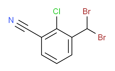 CAS No. 165187-23-5, 2-Chloro-3-(dibromomethyl)benzonitrile