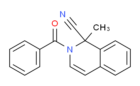 CAS No. 16576-32-2, 2-Benzoyl-1-methylisoquinoline-1-carbonitrile