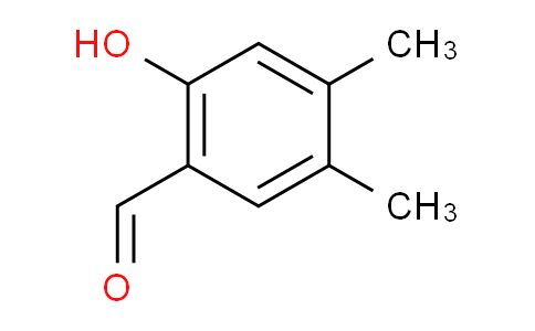 CAS No. 1666-03-1, 2-Hydroxy-4,5-dimethylbenzaldehyde