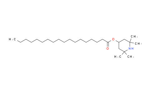 CAS No. 167078-06-0, 2,2,6,6-Tetramethyl-4-piperidinyl stearate