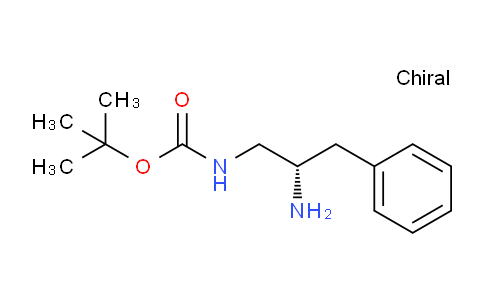 CAS No. 167298-44-4, (S)-tert-Butyl (2-amino-3-phenylpropyl)carbamate