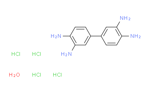 CAS No. 167684-17-5, [1,1'-biphenyl]-3,3',4,4'-tetraamine tetrahydrochloride hydrate