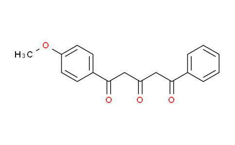 CAS No. 1678-17-7, 1-(4-Methoxyphenyl)-5-phenylpentane-1,3,5-trione