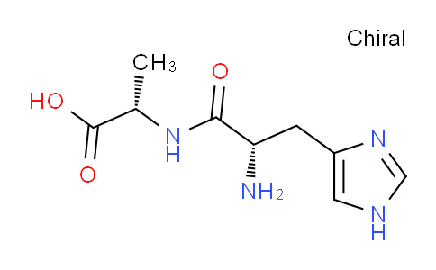 CAS No. 16874-75-2, (S)-2-((S)-2-Amino-3-(1H-imidazol-4-yl)propanamido)propanoic acid