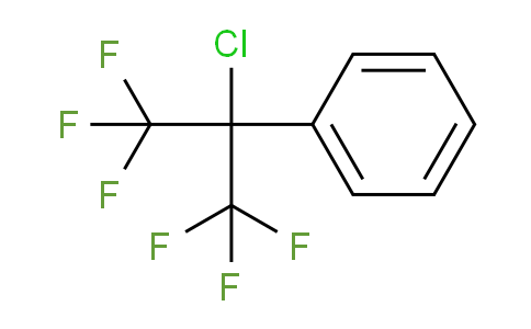CAS No. 16878-50-5, (2-Chloro-1,1,1,3,3,3-hexafluoropropan-2-yl)benzene