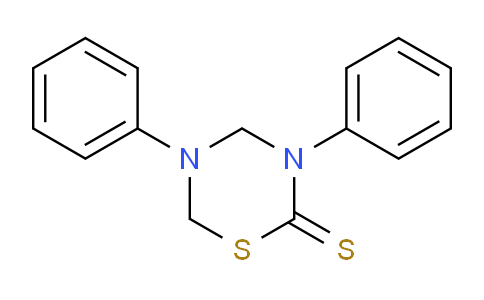 CAS No. 16924-03-1, 3,5-diphenyl-1,3,5-thiadiazinane-2-thione