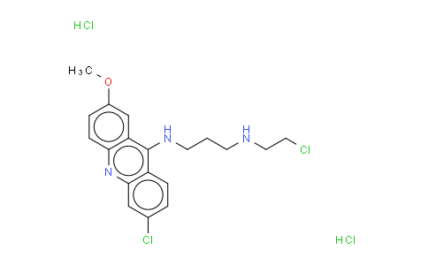 MC792144 | 17070-45-0 | 6-氯-9-(3-N-(2-氯乙基氨)丙氨基-2-甲氧基吖啶二盐酸盐