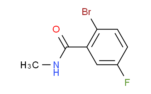 CAS No. 171426-13-4, 2-Bromo-5-fluoro-N-methylbenzamide